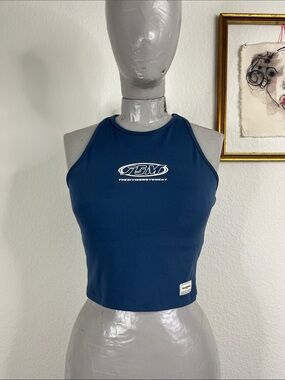 The Giving Movement Navy Racerback Tank Top